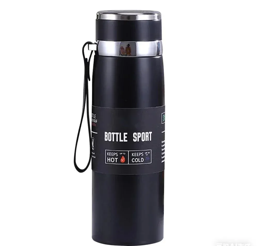 Bouteille thermos en acier inoxydable 1 L, isotherme, pour eau, thé et café 8