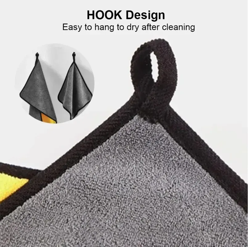 Serviette microfibre en détail