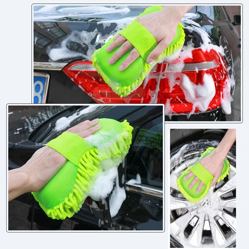 Gants de lavage auto pour carrosserie