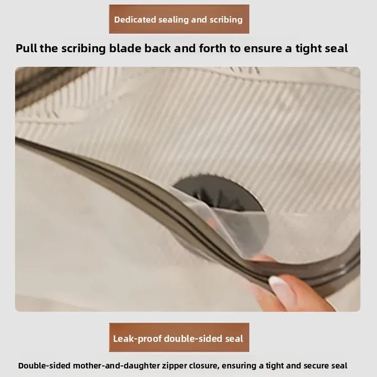 Organisation de la garde-robe avec sacs sous vide
