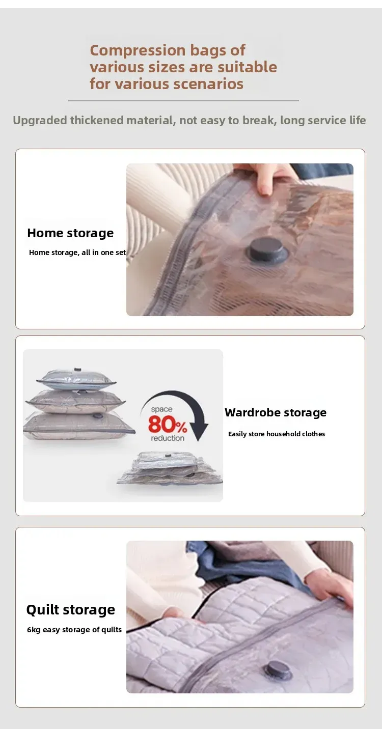 Ensemble de rangement sous vide