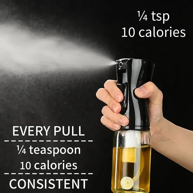 Vaporisateur d'huile d'olive comestible 200 ml | Flacon pulvérisateur pour huile, cuisine maison | 300/500 ml, 1 pièce 4