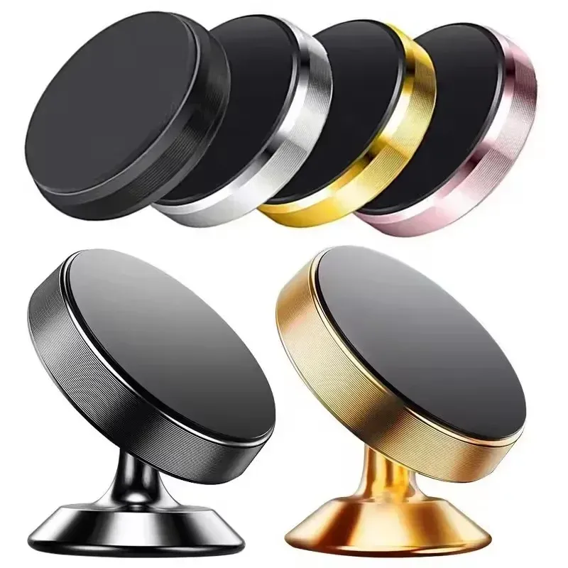 Support magnétique de voiture pour téléphone portable, compatible iPhone 15/13/12 Pro, Xiaomi, Huawei, Samsung et OnePlus 1