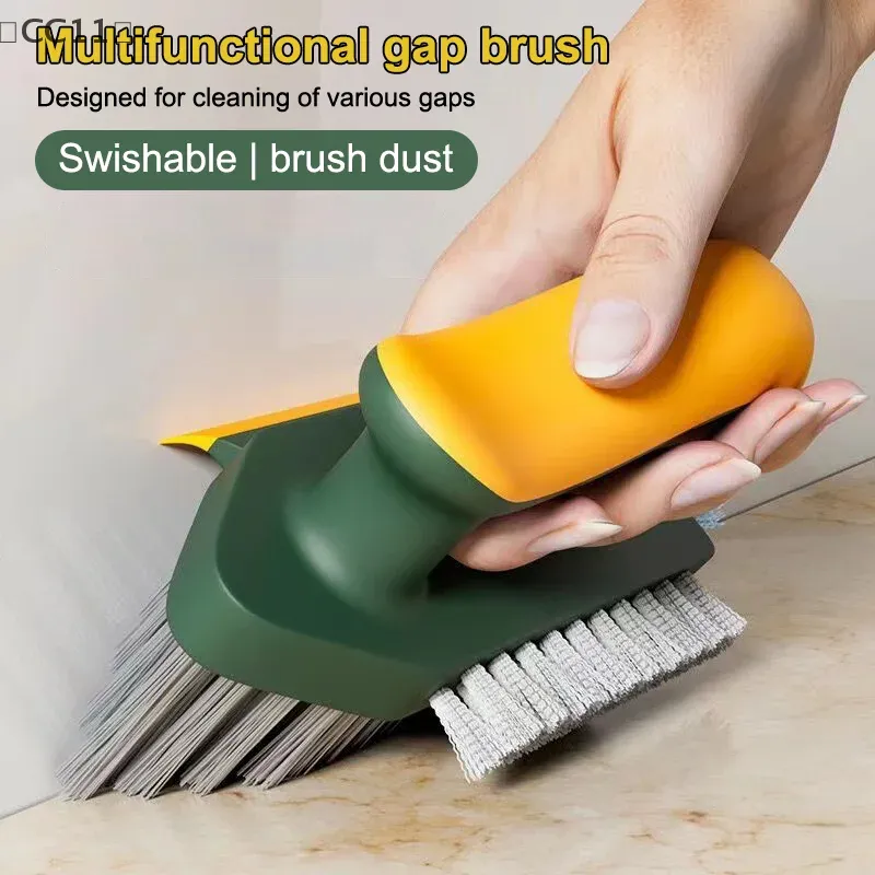 Utilisation de la brosse pour les coins et rainures