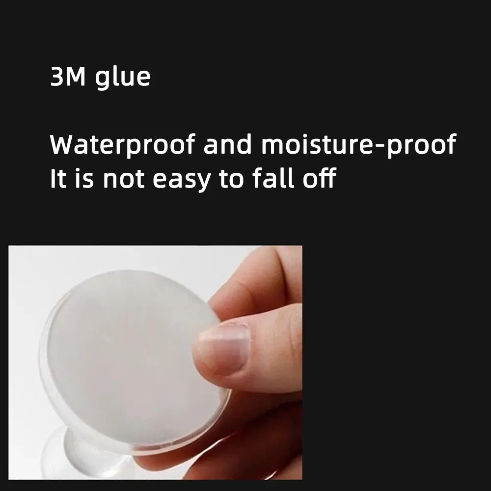 Butoir de porte transparent sur une poignée