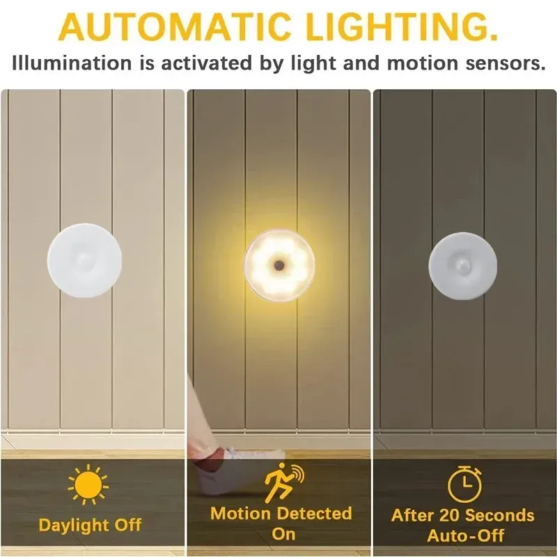Veilleuse LED pour escalier et couloir