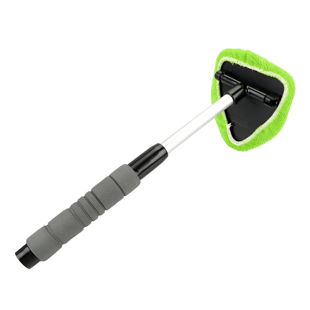 Brosse de nettoyage de pare-brise de voiture télescopique en microfibre 6