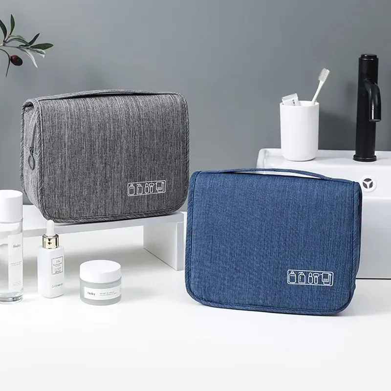 Trousse de maquillage de voyage étanche avec crochet 2