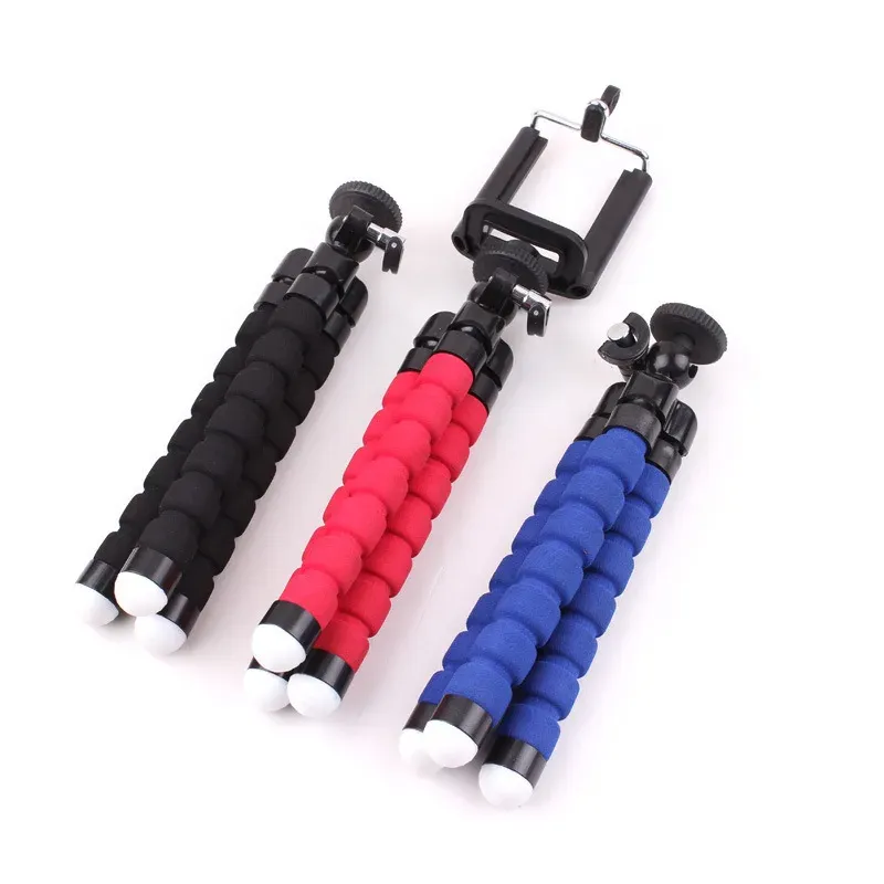 Trépied flexible Black MAX Octopus pour GoPro, mini trépied, accessoire GoPro 2
