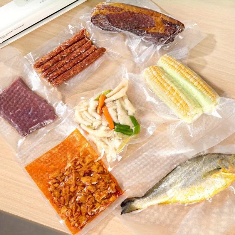 Détail des sacs sous vide