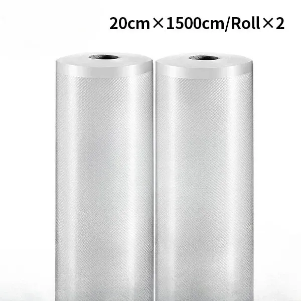 Sacs sous vide pour aliments, sacs pour cuisson sous vide, sacs de conservation pour cuisine, rouleau d'emballage sous vide, 1500 cm 8