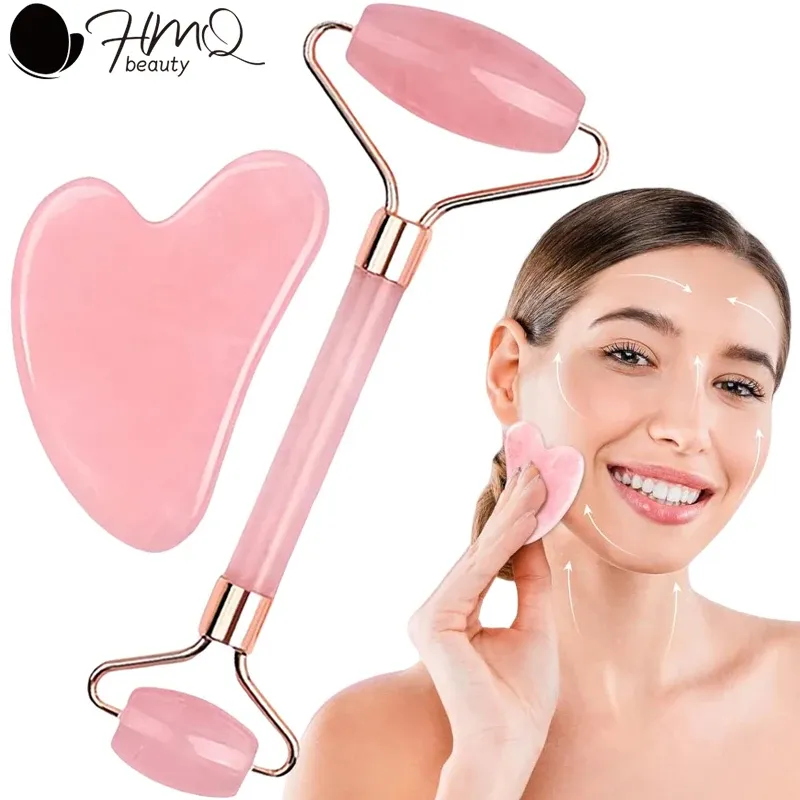 Kit rouleaux de massage visage et yeux 2 pièces