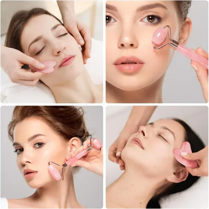 Kit rouleaux de massage visage ambiance