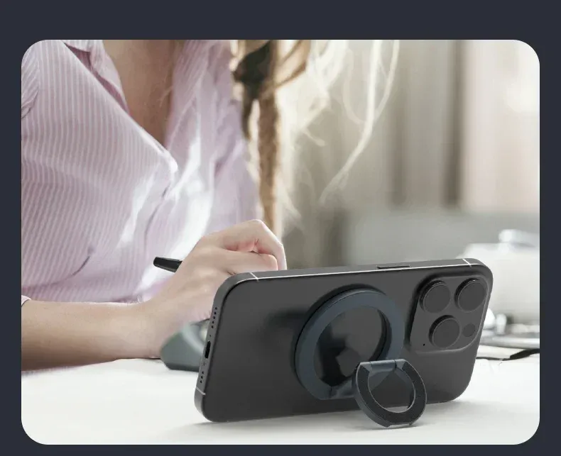 Support téléphone pliable et compact
