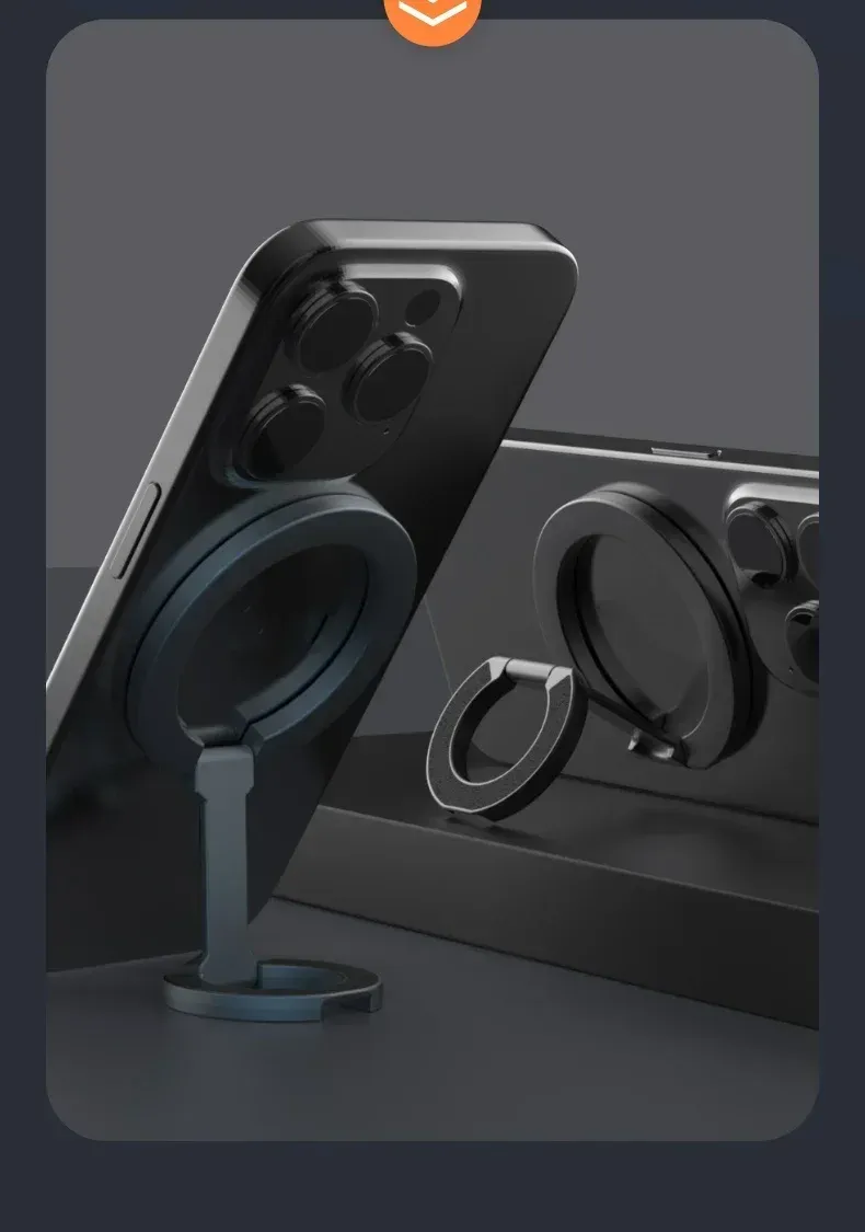 Support téléphone pliable double face