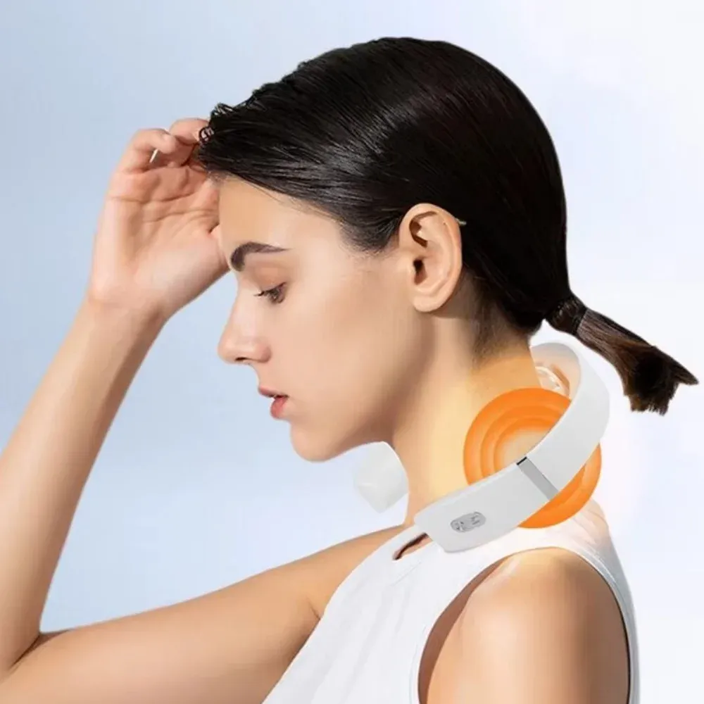 Masseur cervical portable électrodes