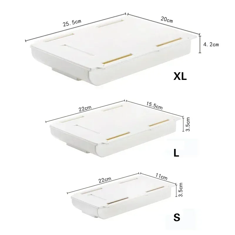 Rangement caché élégant pour table de travail