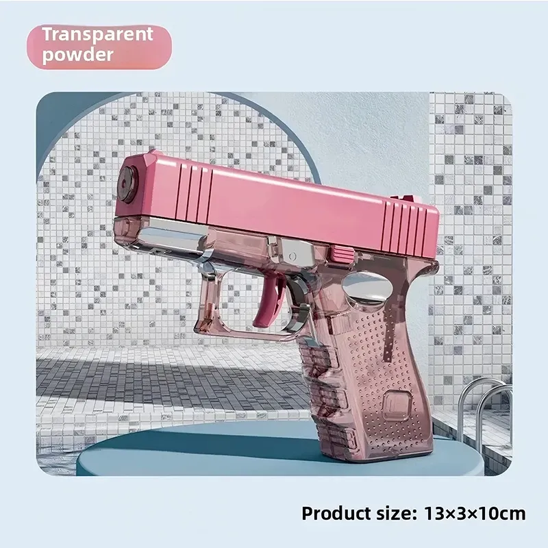 Mini pistolet à eau mécanique à tir continu Desert Eagle, jouet de plage pour l'été 6