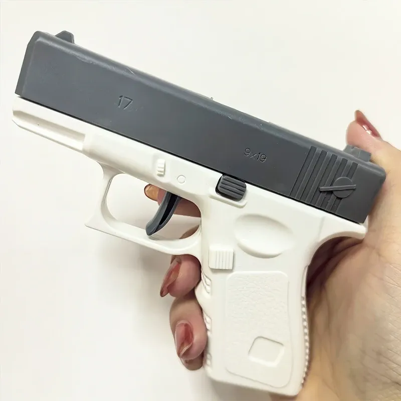 Mini pistolet à eau mécanique à tir continu Desert Eagle, jouet de plage pour l'été 9