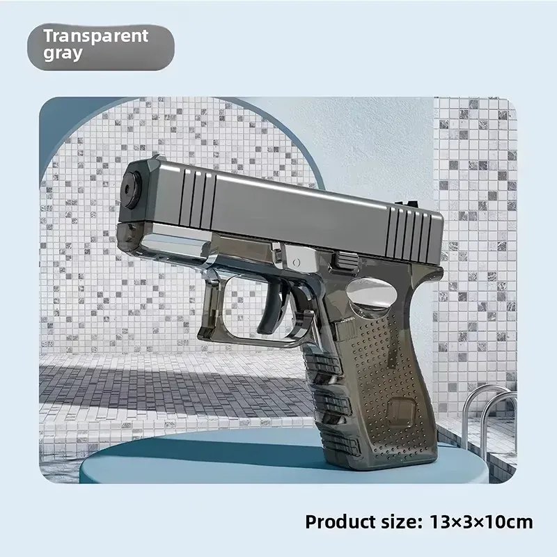 Mini pistolet à eau mécanique à tir continu Desert Eagle, jouet de plage pour l'été 8