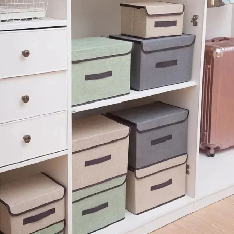 Boîte de rangement pliable 2 en 1 avec étui 3