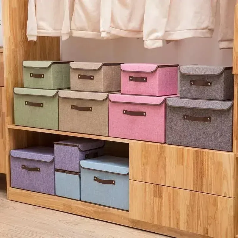 Boîte de rangement pliable 2 en 1 - vue principale