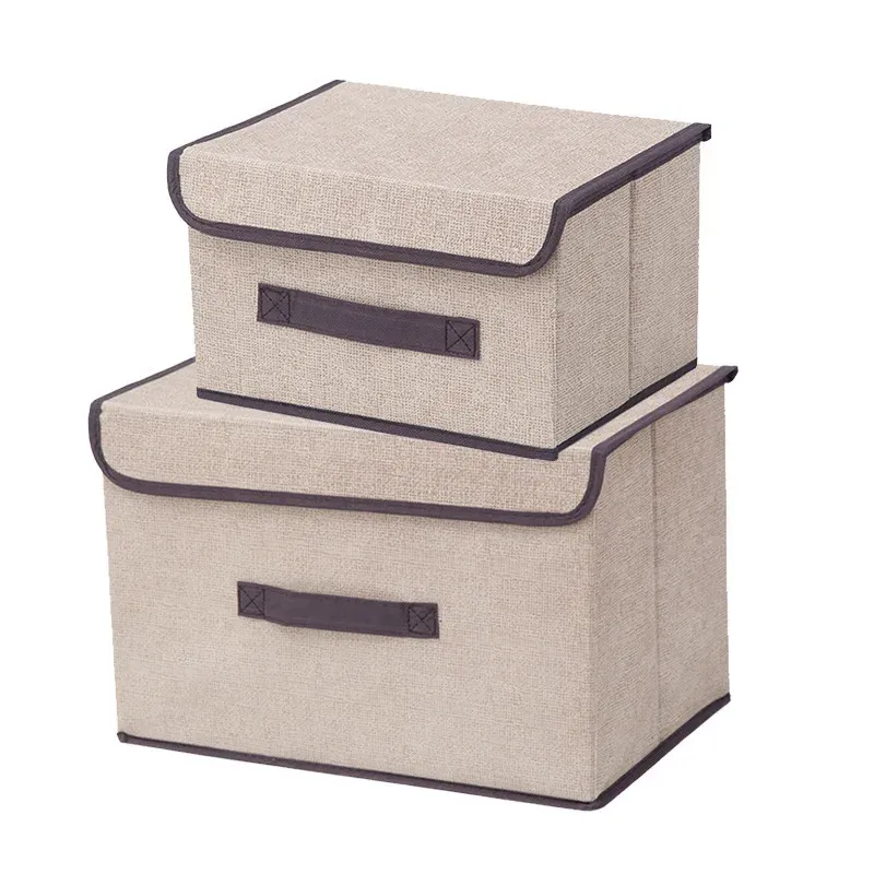 Boîte de rangement pliable 2 en 1 avec étui 11