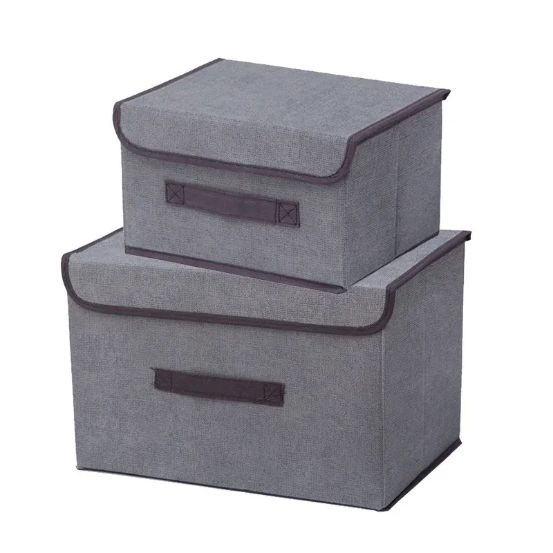 Boîte de rangement pliable 2 en 1 avec étui 15