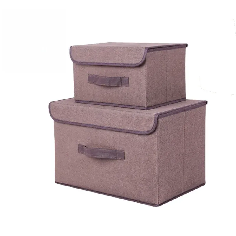 Boîte de rangement pliable 2 en 1 avec étui 13