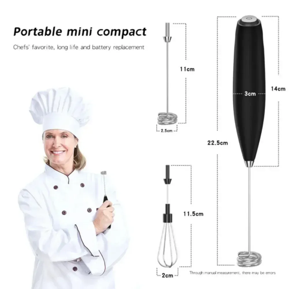 Mousseur à lait électrique compact pour café, latte et cappuccino 6