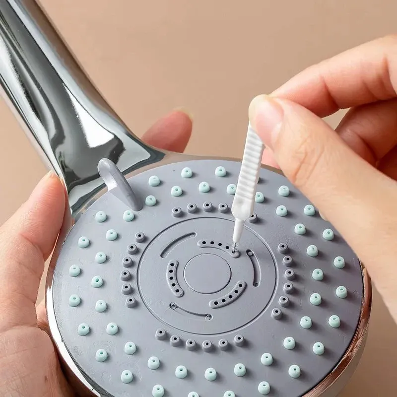Brosse de nettoyage anti-encrassement pour pommeau de douche HOShower, micro-brosse en nylon pour outils HOBooks - Image 1