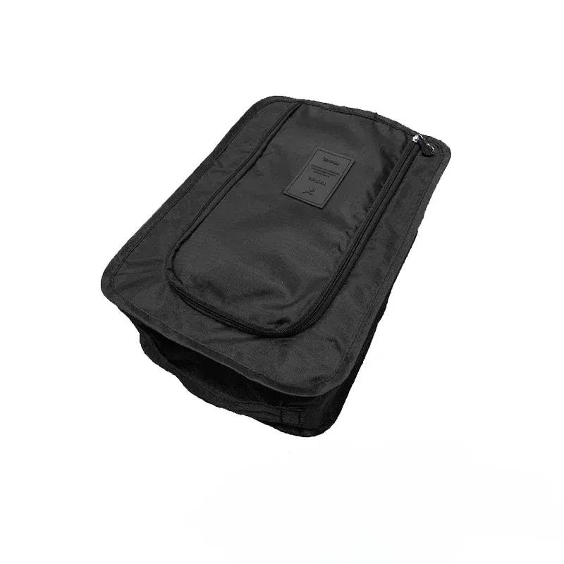 Sac de rangement de voyage portable, sac imperméable, sac respirant pour chaussures, petit sac à chaussures pliable, 6 couleurs 8