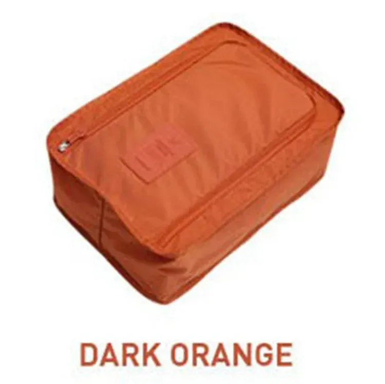 Sac de rangement de voyage portable, sac imperméable, sac respirant pour chaussures, petit sac à chaussures pliable, 6 couleurs 7