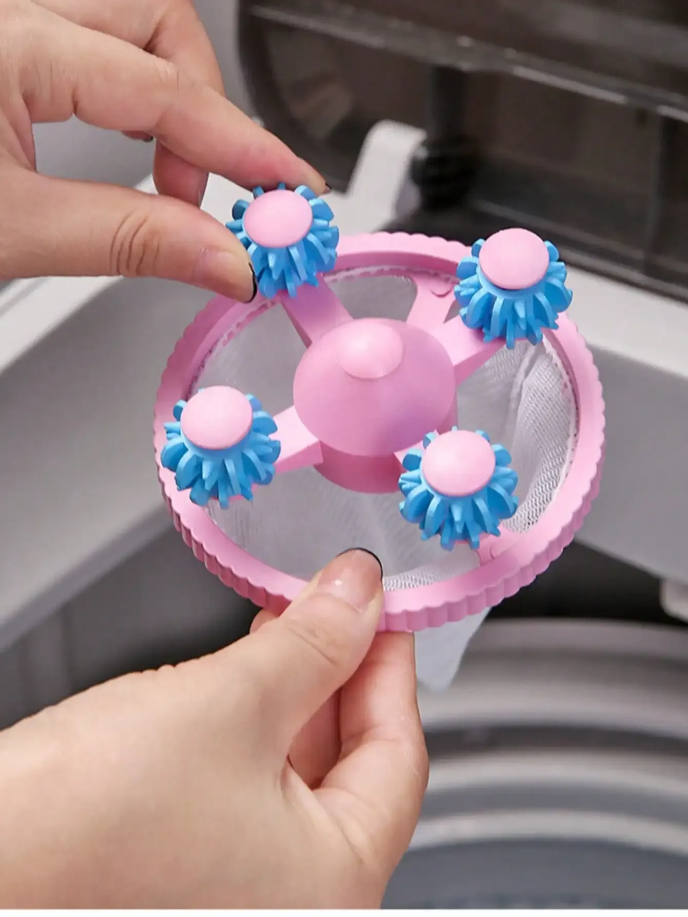 Lot de 6 attrape-peluches pour machine à laver 3