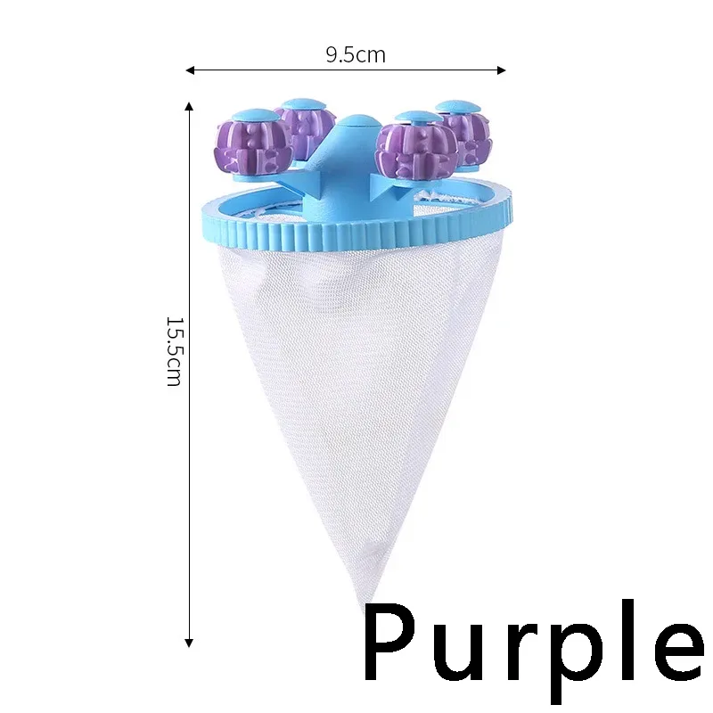 Lot de 6 attrape-peluches pour machine à laver 9