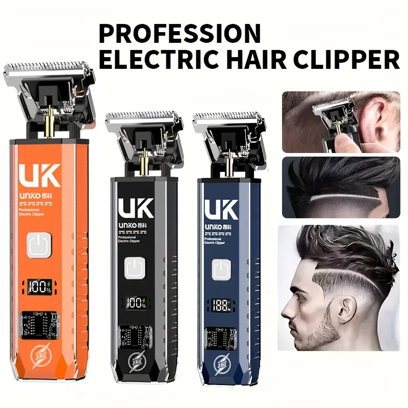 Tondeuse à cheveux professionnelle sans fil et rechargeable pour hommes et enfants, usage domestique et salon 5