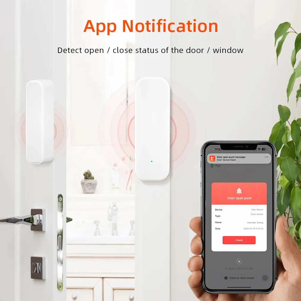 Capteur de porte intelligent en situation