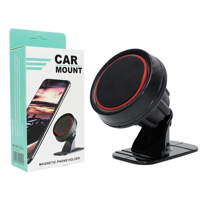 Support magnétique universel pour téléphone portable, rotation à 360 degrés, compatible iPhone, Xiaomi, Samsung 9