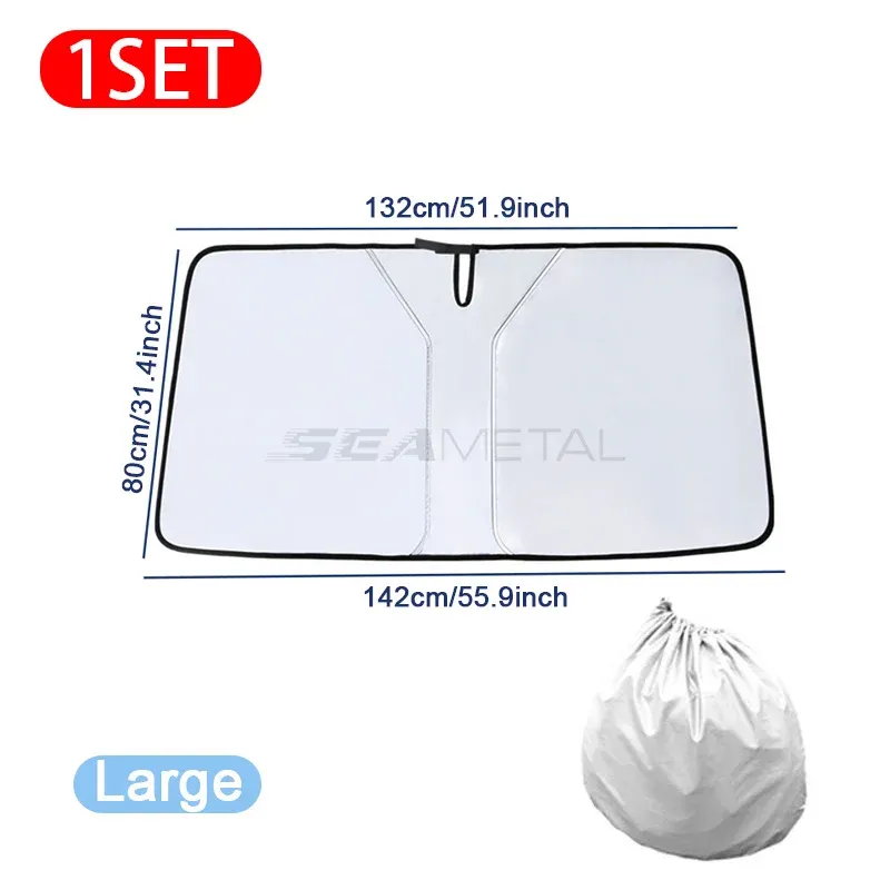 Pare-soleil de voiture BLALION, pare-soleil pliable à protection UV et réflecteur automatique pour fenêtre 8