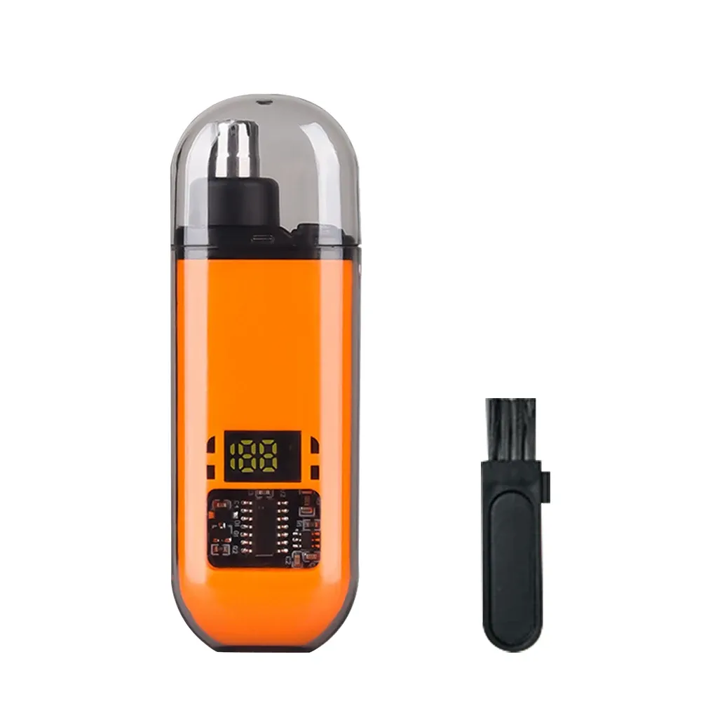 Tondeuse portable rechargeable pour poils de nez, d'oreilles et sourcils, pour hommes 7