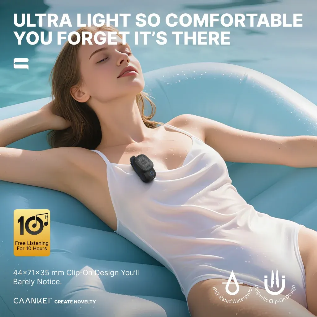 Haut-parleur Bluetooth portable étanche IPX7, mini enceinte de sport en plein air avec microphone intégré pour appels et musique 4