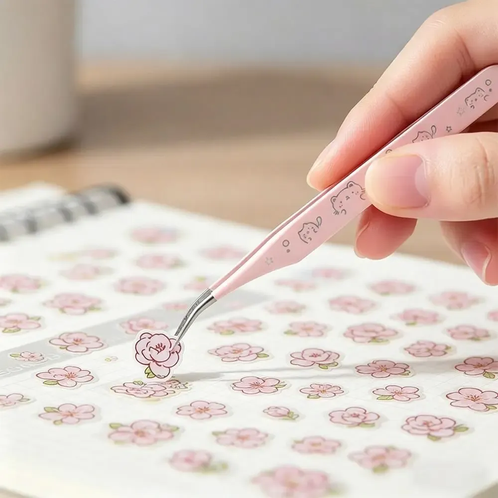 Pince à épiler, détail du design