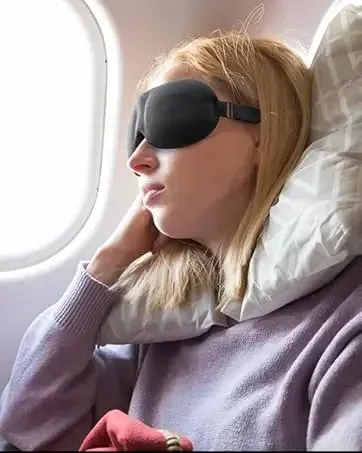 Détail du masque de sommeil