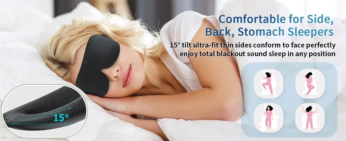 Masque de sommeil, confort au quotidien