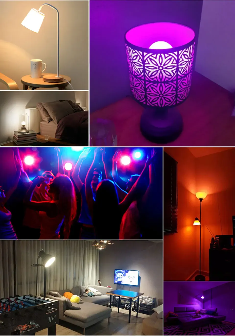 Ampoule LED intelligente