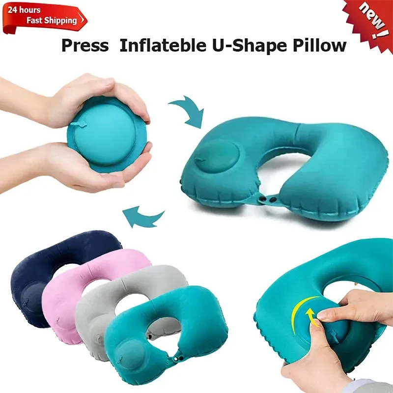 Coussin de voyage gonflable, ergonomie