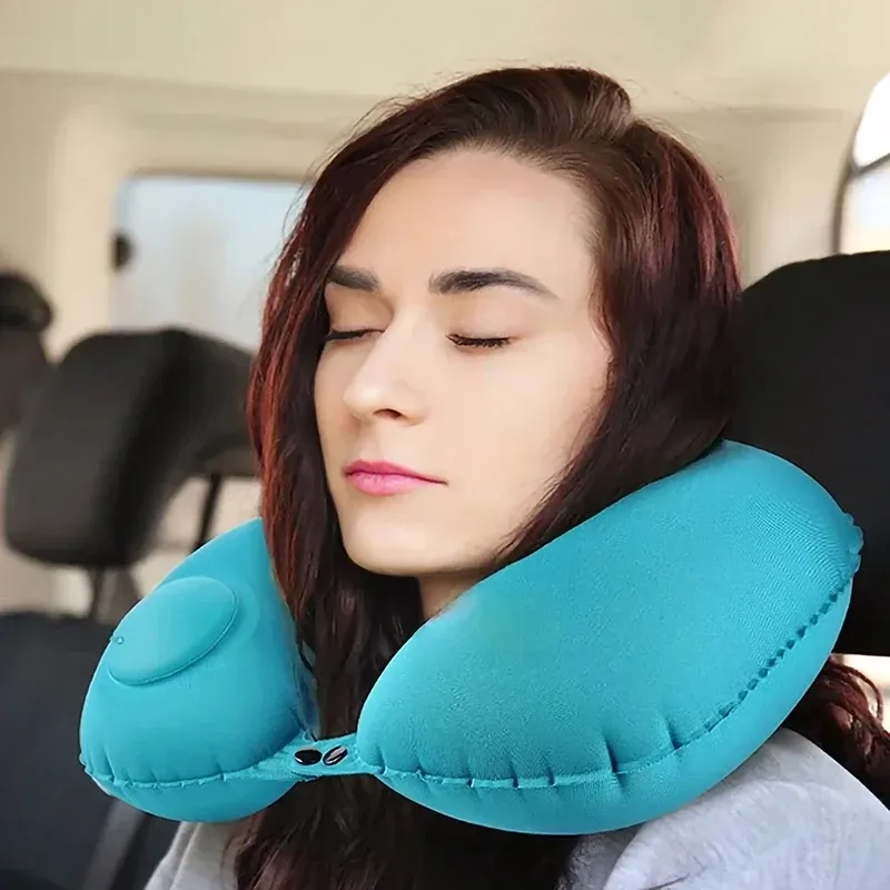 Coussin de voyage gonflable, utilisation