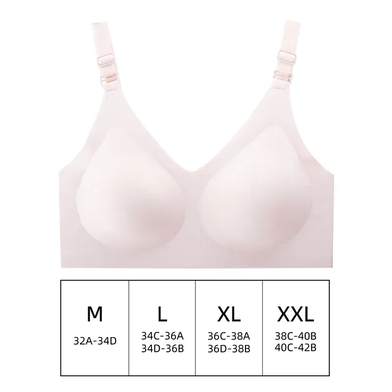 Soutien-gorge sans couture à décolleté en V profond, effet push-up, sans armatures, doux et confortable 7