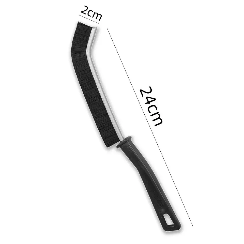 Vue détaillée de la brosse de nettoyage pour joints