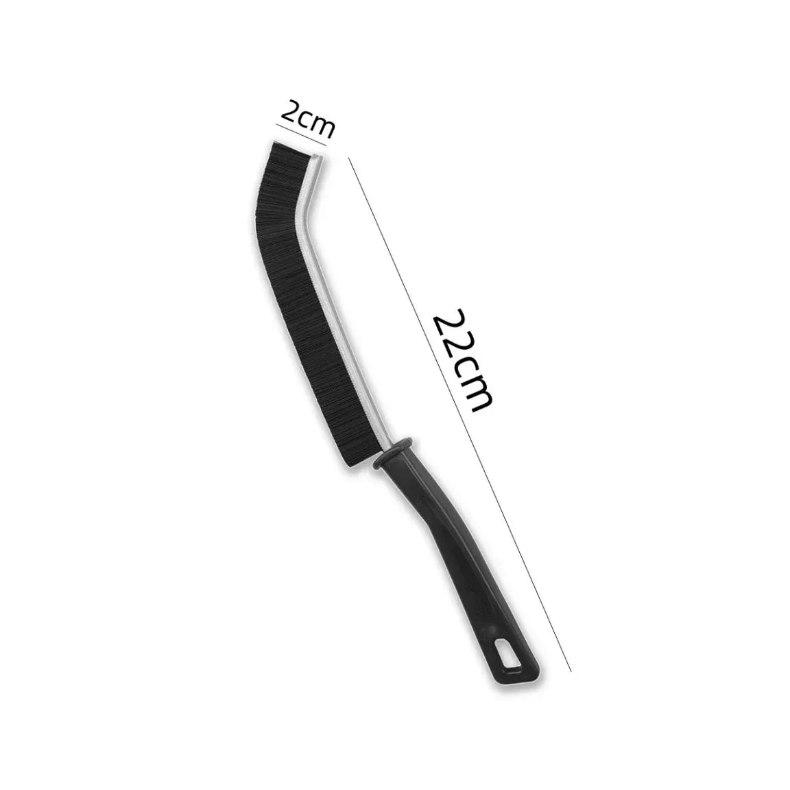 Brosse de nettoyage à poils durs pour joints et interstices